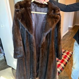 Luxurious Mink Fur Coat